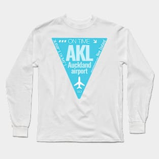 AKL airport code cherry Long Sleeve T-Shirt